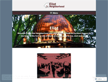 Tablet Screenshot of eliotneighborhood.org